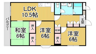 パークアヴェニューの間取り