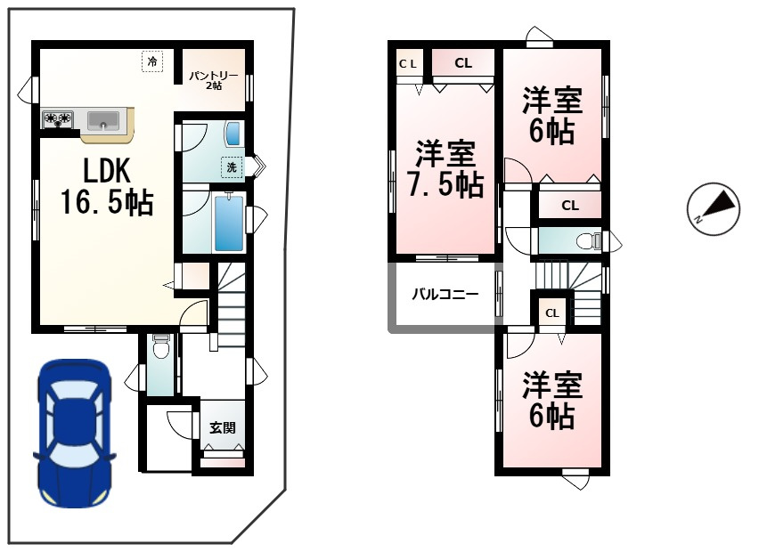 草津市上笠３丁目　限定1区画の画像