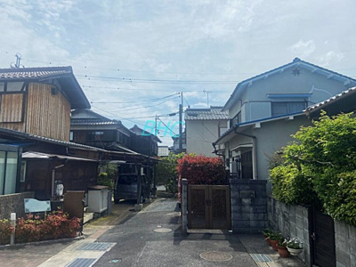 【前面道路含む現地写真】 | 草津市上笠３丁目　限定1区画
