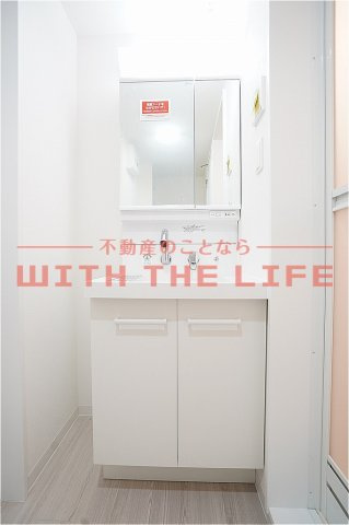 Tidy新鳥栖【キャッシュバック対象物件】の独立洗面台|独立洗面化粧台が付いています