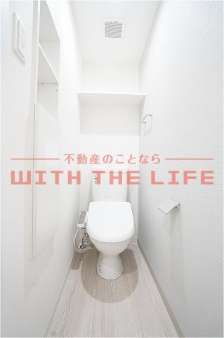 Tidy新鳥栖【キャッシュバック対象物件】のトイレ|シンプルで使いやすいトイレです