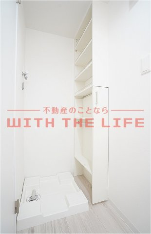 Tidy新鳥栖【キャッシュバック対象物件】の洗面所|ゆったりとスペースのある洗面所