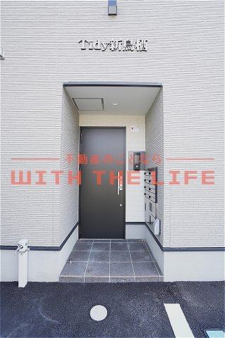 Tidy新鳥栖【キャッシュバック対象物件】のエントランス|落ち着いたエントランスです