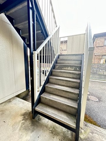 若園ハイツのバルコニー