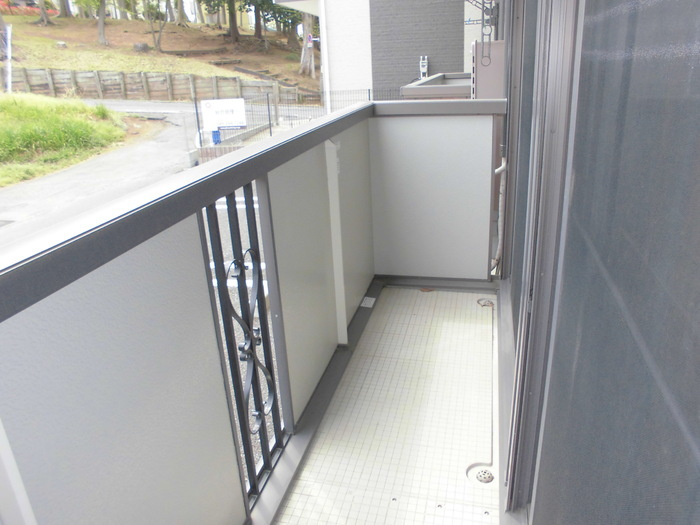 アスティオンⅡのバルコニー