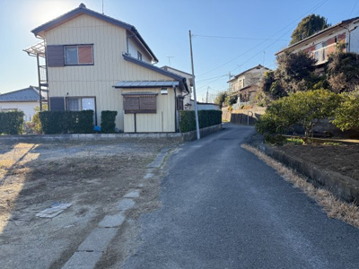 【前面道路含む現地写真】 | 市原市福増　平屋