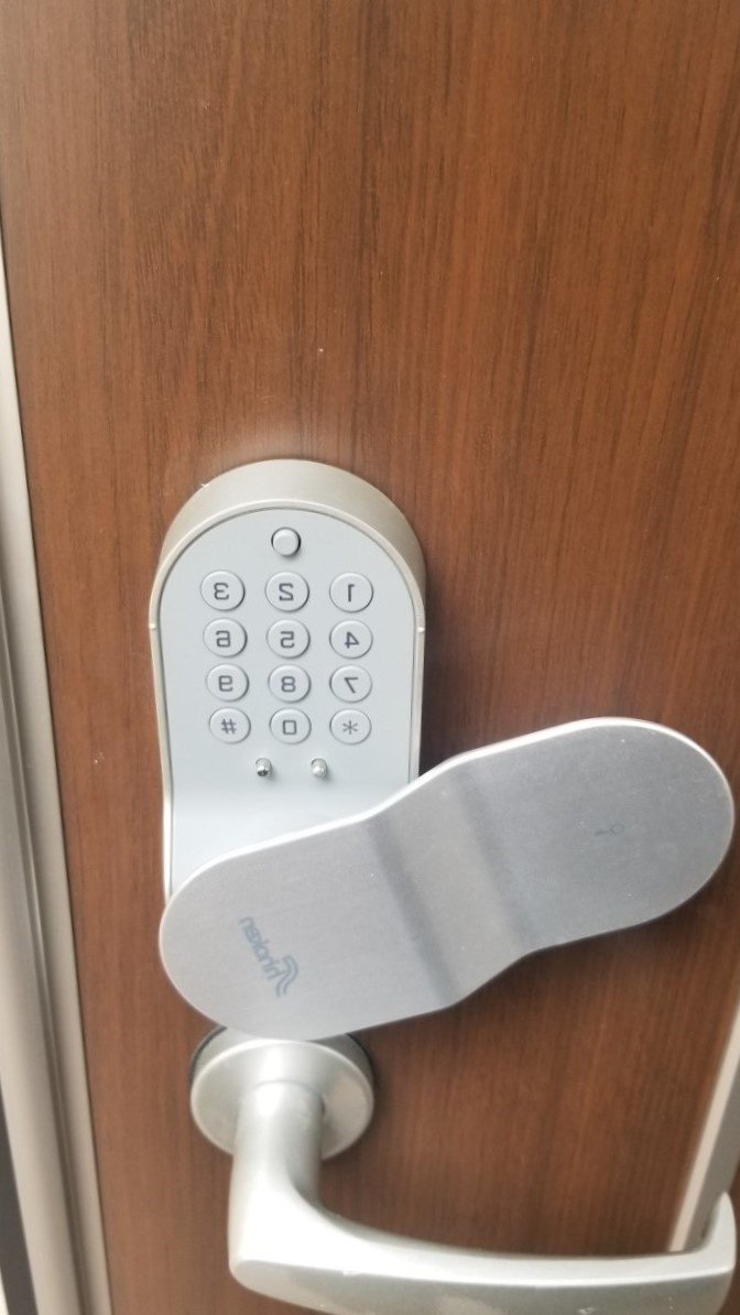 ハーモニーテラス東堀切Ⅱの玄関