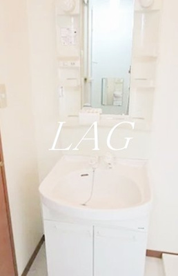 【洗面所】 | クレール東林間 | 独立洗面台です。