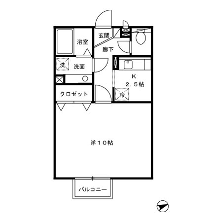 【間取り】 | エスポワール　マルヤマ