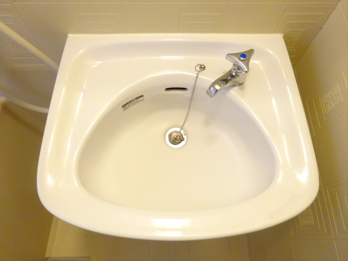 荻野マンションの洗面所