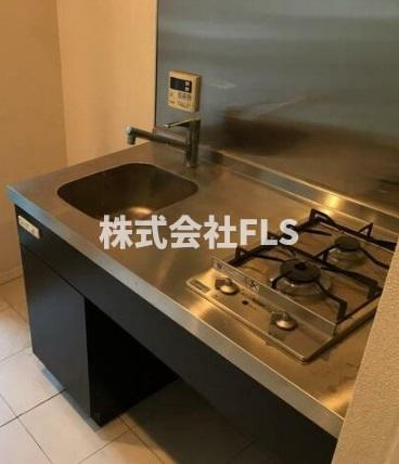 千代田区神田錦町１丁目の賃貸マンションのキッチン