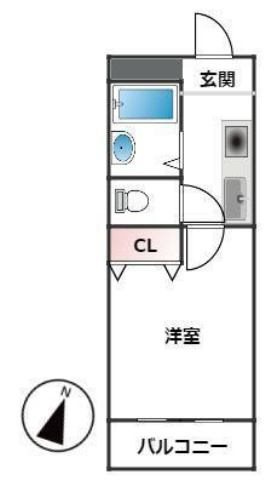 INK東灘の間取り