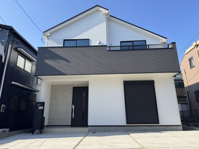 【外観】 | 瀬谷区下瀬谷3丁目新築戸建/カースペース3台/小・中学校徒歩10分圏内/収納充実