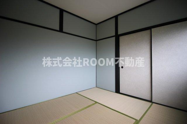 三股町貸家の和室|趣のある和室です
