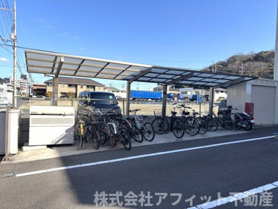 【その他共用部分】 | エルキュールB棟 | 屋根付き駐輪場