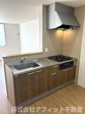 【キッチン】 | エルキュールB棟 | カウンターキッチン