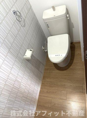 【トイレ】 | エルキュールB棟 | 温水洗浄暖房便座