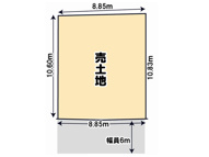 山科区小野荘司町　売地（建築条件付き）の画像