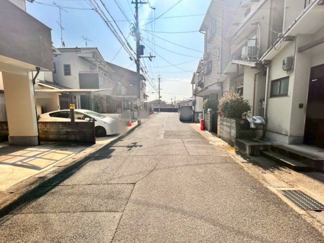 【前面道路含む現地写真】 | 山科区小野荘司町　売地（建築条件付き）