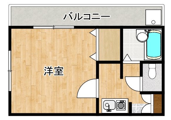 【間取り】 | セゾン九品寺