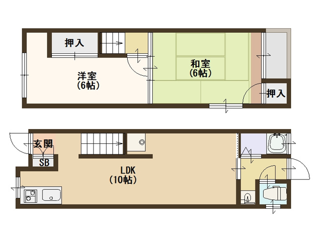 【間取り】 | 三由貸家
