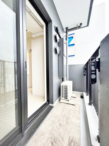 パークフラッツ新栄のバルコニー