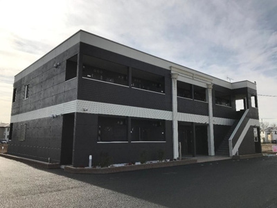 【エントランス】 | 仮)阿見町岡崎F様新築アパート | ※同タイプの建物イメージです