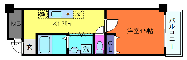 マグノリアパレスの間取り