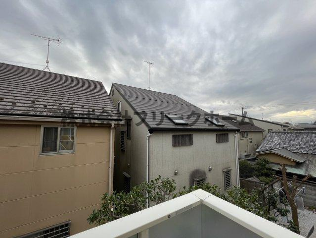 小金井市東町５丁目のアパートの展望