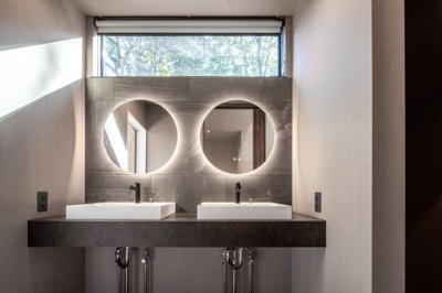 【洗面所】 | Vilike八幡野E | 2ボウル洗面台