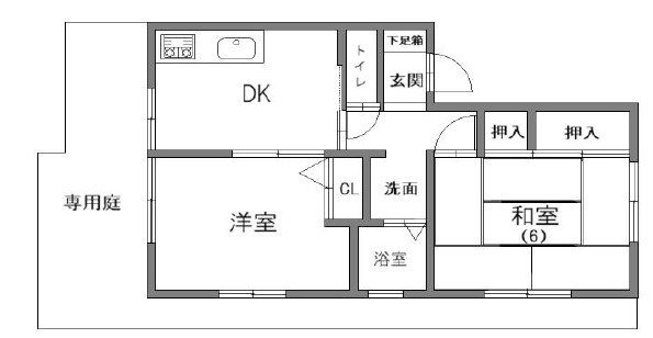 ヒルサイド御影の間取り