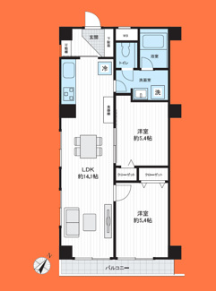 【間取り】 | 秀和祐天寺レジデンス