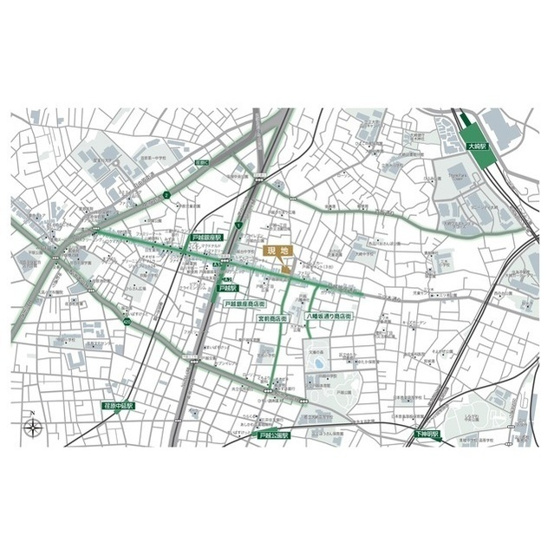 【地図】 | ルフォンプログレ品川戸越