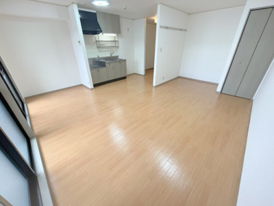 【居間・リビング】 | ノースフラッツ　１０４ | ※内観写真は改装後（2024．1）撮影分です