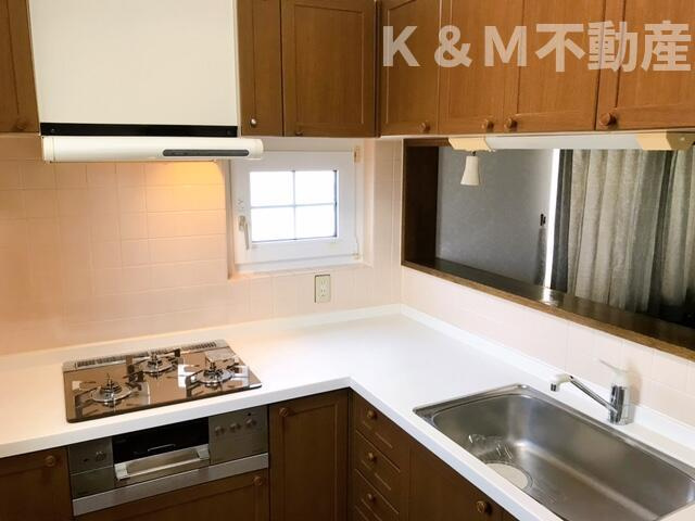 立花戸建てのキッチン|きれいなキッチンです