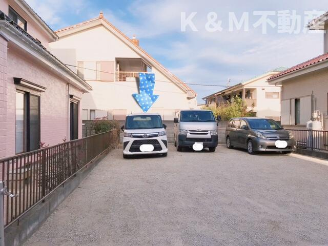 立花戸建ての駐車場|駐車場です
