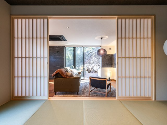 【和室】 | Vilike八幡野E | リビング隣室の和室