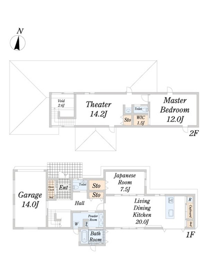 【間取り】 | Vilike八幡野E | ※現況と異なる場合は現況を優先いたします。