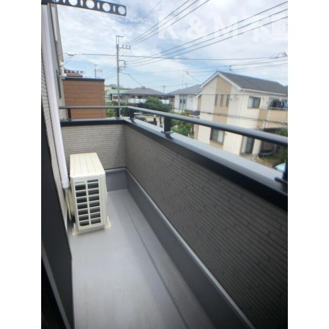 Ｋｏｌｅｔ柏常盤台＃０２のバルコニー|陽当たり良好なバルコニーです