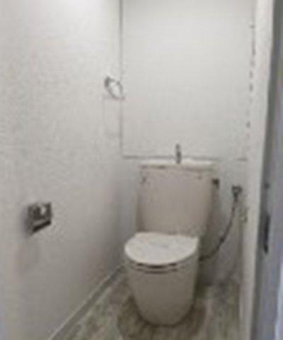 サンハイツ宝塚五月台B棟のトイレ|落ち着いた色調のトイレです