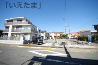 【外観】 | 【仲介手数料無料！！】日野市神明3丁目　新築戸建て（全2棟）1号棟　6580万円 | 令和８年２月２１日撮影　建築中
