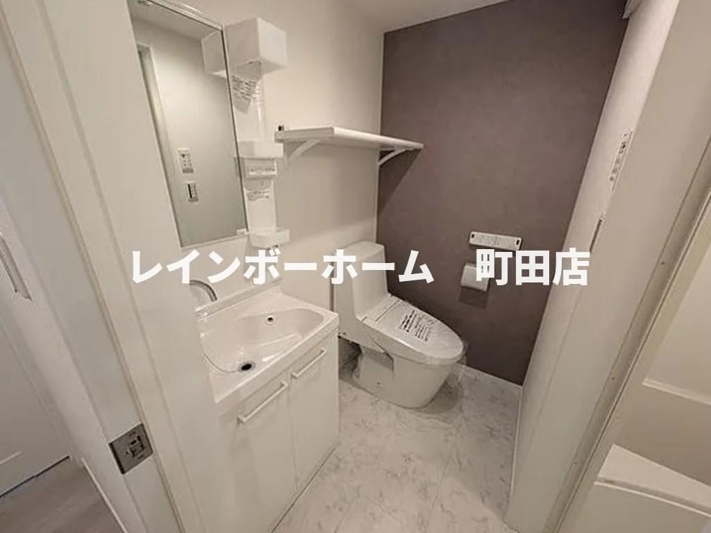 アザーレ・パッシオ矢部B※初期費用分割あと払いサービス利用可能物件のトイレ|※同施工会社参考画像