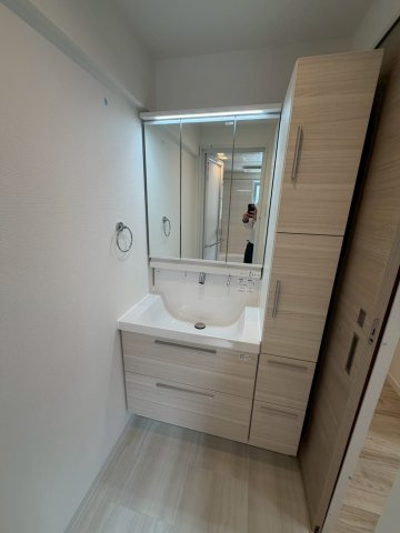 ダイアパレス文京サファイアレジデンスの独立洗面台