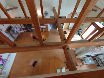 【内装】 | 神野町神野店舗事務所 | 吹き抜けになった開放感のある空間です