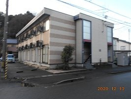 レオパレスセンチュリー丸山の外観|外観は落ち着いています
