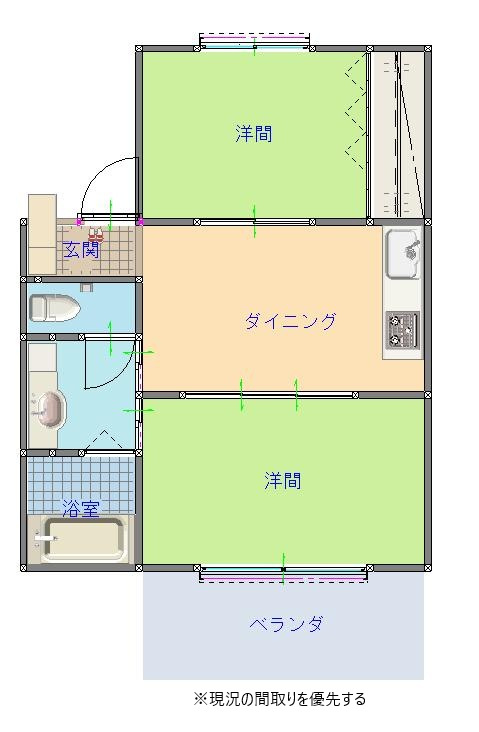 エステートYの間取り