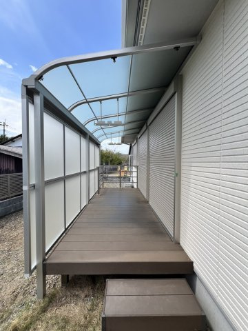 田中町戸建のバルコニー