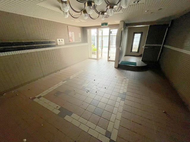 ひかりハイツのロビー