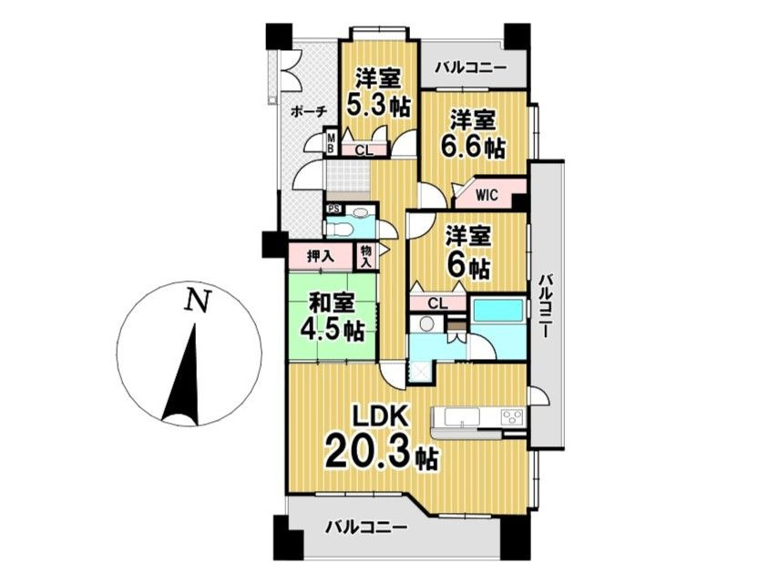 ベンタナヒルズ篠栗 6号館の防犯設備|オートロック付きのマンションです！防犯面の安心感が増しますね！