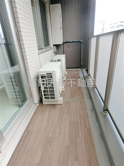 ルフレ田園調布南のバルコニー